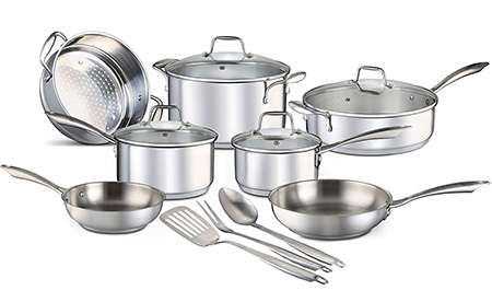 stainless steel pots