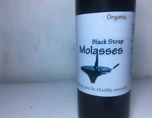 Molasses is a good replacement for added sugars