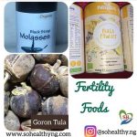 Fertility boosting foods pack