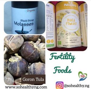 Fertility boosting foods pack