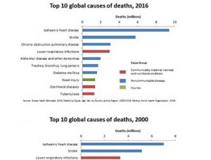 leading causes of death are lifestyle-related