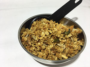 granola with different seeds