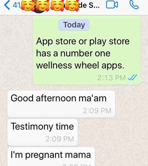 pregnancy testimonial natural conception remedies