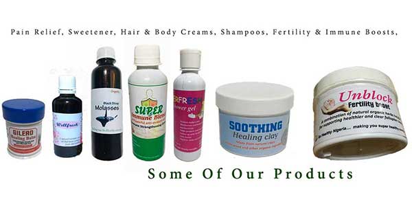 Natural health products shop in Nigeria