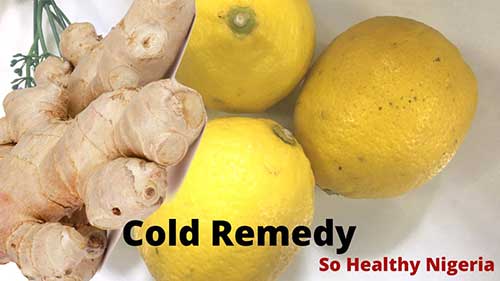 cold remedy. Ginger vs lemon