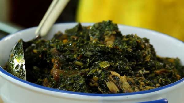 Afang Soup: See 14 Amazing Health Benefits Of Okazi [Eru] Leaf