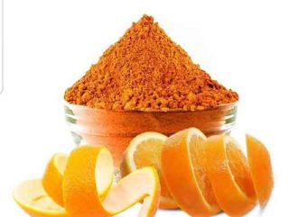 orange and lemon peel 