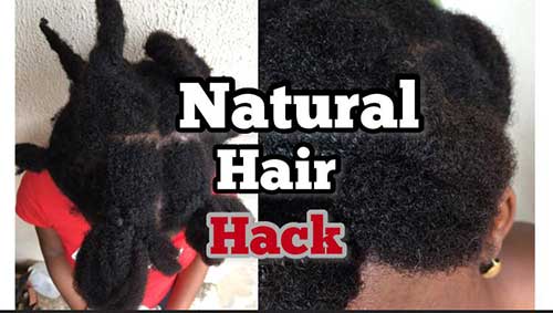 how to grow natural hair with water and oil