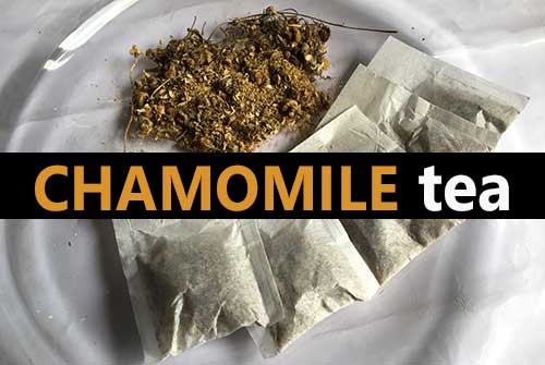 chamomile tea for ulcer