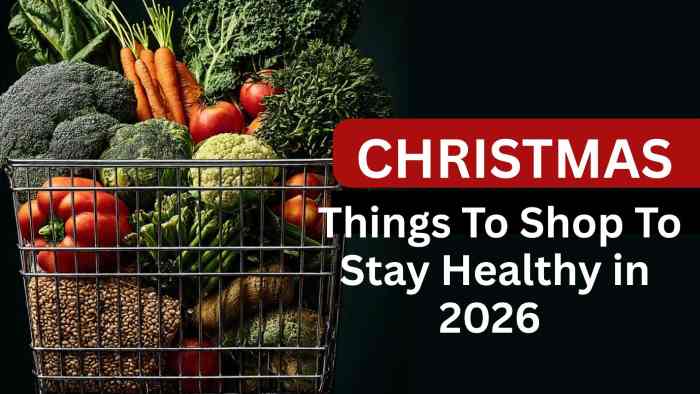 Things To Shop For Christmas If You Want To Eat Healthy